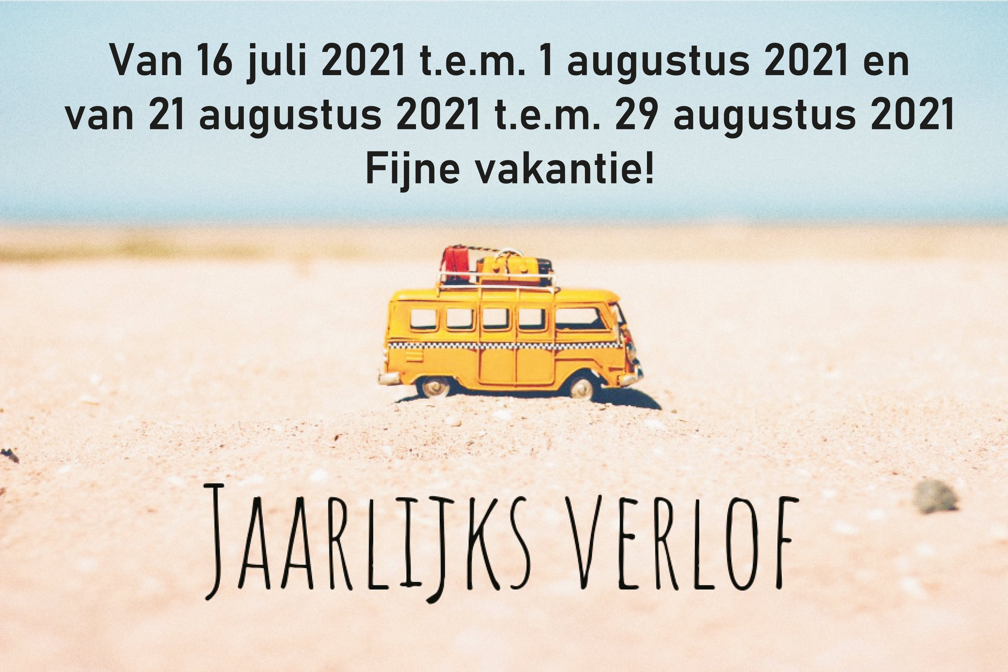 JAARLIJKS VERLOF